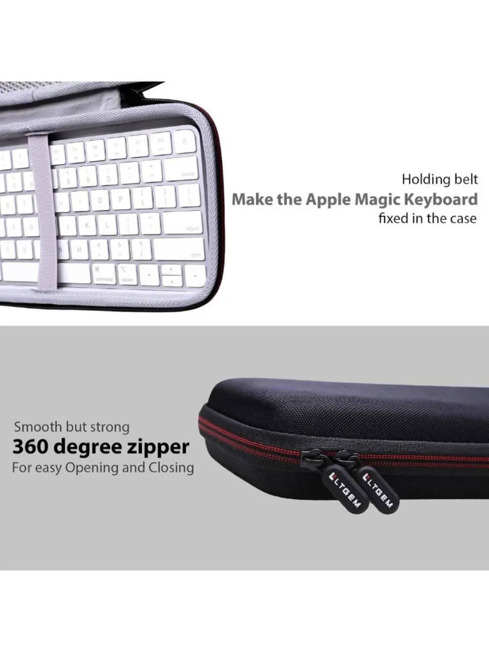 Stylish Protective Case for Wireless Bluetooth Magic Keyboard - Perfect Fit